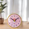 Mini Sucker Wall Clock Bathroom Anti-Fog Waterproof 7cm Kitchen Toilet Small Quartz Table Clock