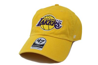 47 Brand Seven Cap 47 CLEAN UP Los Angeles Lakers YELLOW GOLD (Forty Brand)