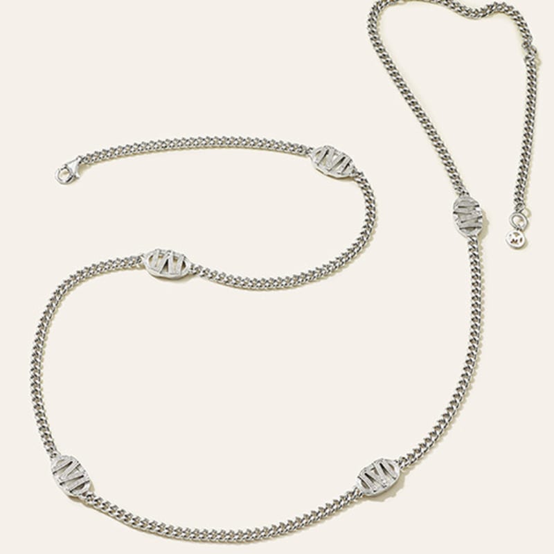 METROCITY JEWELRY Anello Sterling Silver White Necklace A231SN1027WPQ