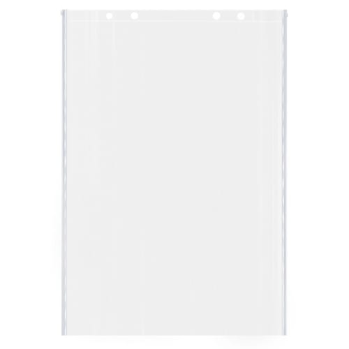 Shinwa Sokutei Clear Case, A1 Size, Vertical, with Zipper, 78197