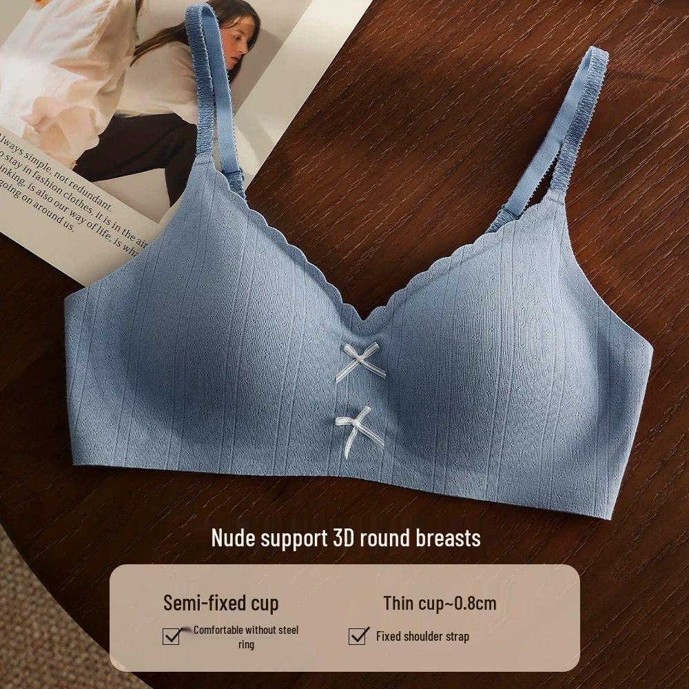 Nahtloser Push-Up-BH für Damen: Verstärkt und hebt für ein volleres Aussehen, Ideal für kleinere Brüste - 2025 Bestseller. Reiner Baumwollkomfort.