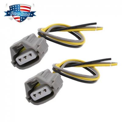 2Pcs Front Turn Signal Wiring Connector Plug Fits for 1997-2004 Toyota