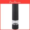 Electric Salt Abs Spice Herb Pepper Mill Grinder Kitchen Gourmet With Light