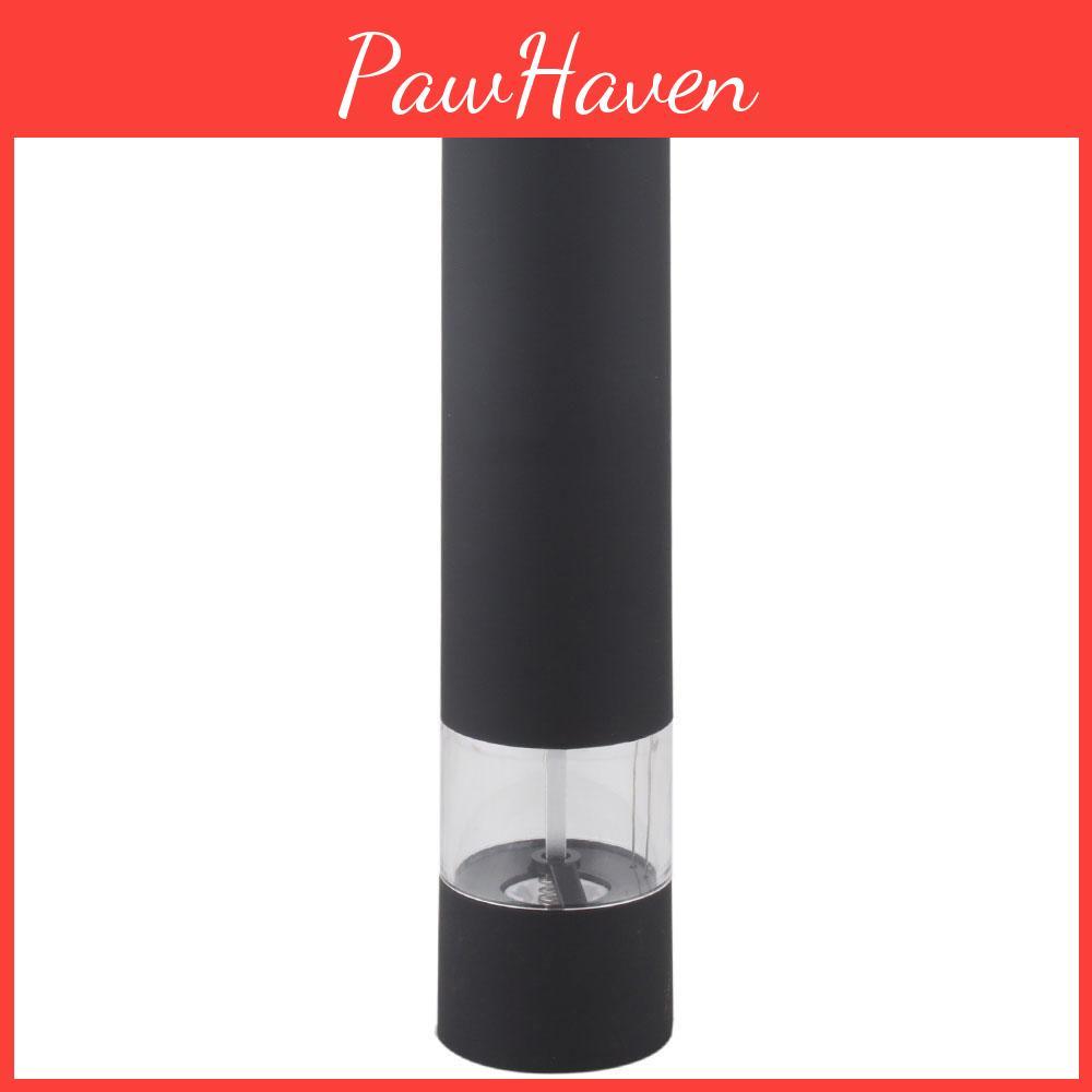 Electric Salt Abs Spice Herb Pepper Mill Grinder Kitchen Gourmet With Light