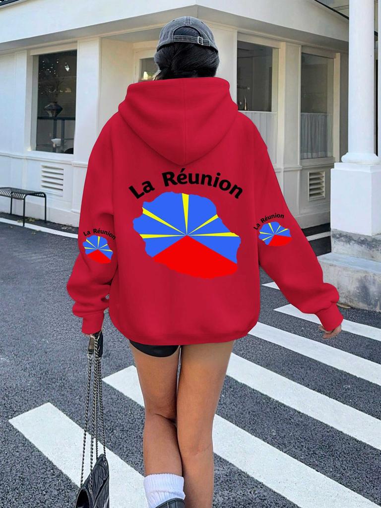 Meeting La R union Geometric Island 974 women's hoodies
