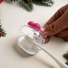 Cute Cherry Design Toothbrush Holder Cherry Pattern Protects Toothbrush Head Features Dual Holes For Drainage And Ventilation