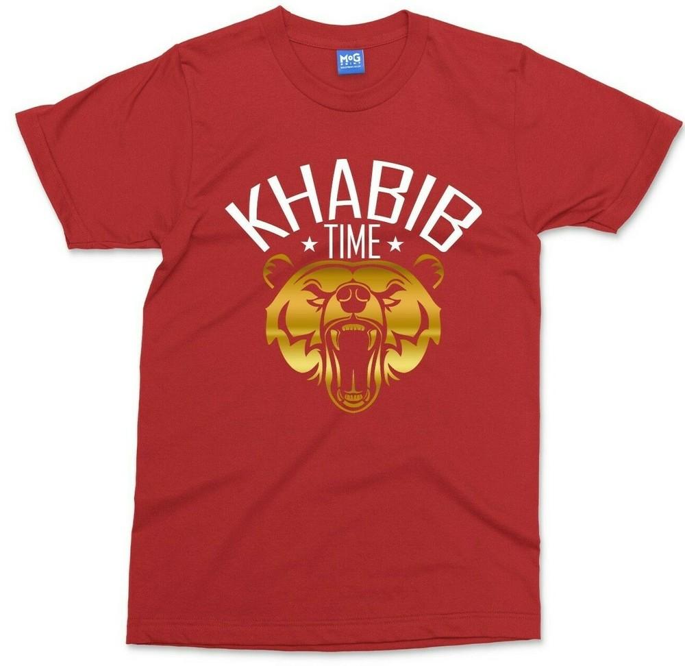 Khabib Time TShirt Nurmagomedov Mma Mixed Martial Arts Fighter Gym Training Unisex S