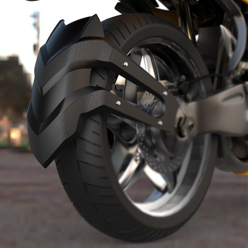 Motorcycle Rear Fenders Wheel Cover Mudguard Splash Guard Protectors with Easy Installation Fit for Offroads Enthusiasts