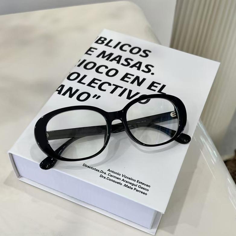 Korean Style Women s Glasses Frame Oval Shape TR90 Material Eyeglasses Frame Men High Quality Glasses Women