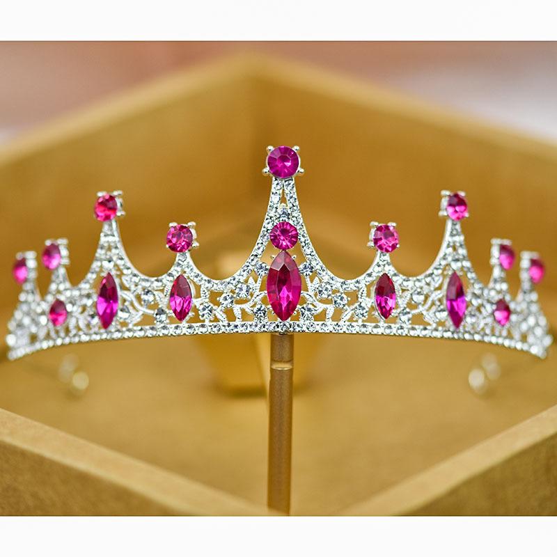 

Alloy Rhinestone Crown Tiara Bridal Headband Wedding Accessories Photography Photo Hair Crown Hair Accessories