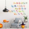 Luminous Wall Sticker Waterproof DIY Educational English Alphabet Self-adhesive Sticker Decal Home Decor