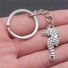 Seahorse Octopus Mermaid Underwater Keychain for Kids Handmade Bohemian Anniversary Gift Minimalist Phone Charm