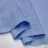 Tissu Pur Lin Lin Lavé Confortable Respirant Tissu Printemps Été DIY Robe Pantalon Large Veste Légère Vêtement