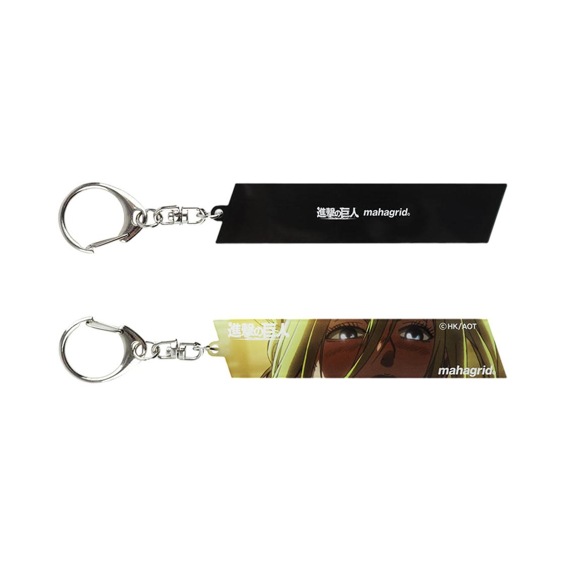 Mahagrid x Attack On Titan AOT Acrylic Keyring Annie ONE SIZE разноцветный