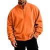 Sudadera de Talla Grande para Hombre Ajuste Holgado Manga Larga Informal Pullover para Otoño Invierno