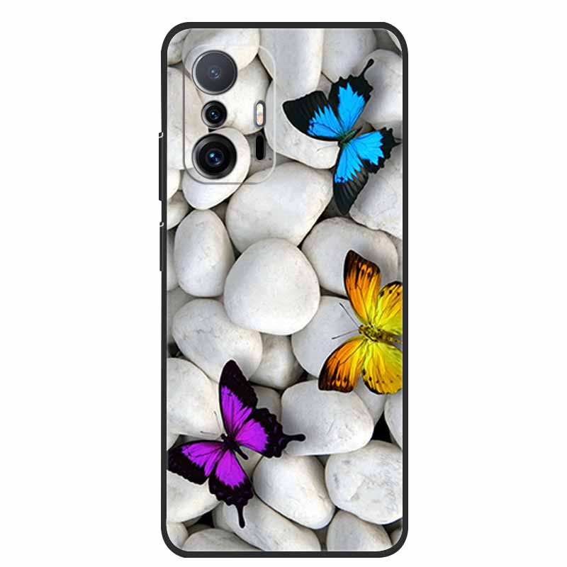 For Xiaomi 11T Pro Case Animals Protective Soft Silicone Cover Phone Cases for Xiaomi Mi 11T Pro 5G Shockproof Mi11T Wolf Coque