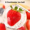 Ice Cube Mold Large Spherical Silicone Ice Ball Maker Fast Freezing Clear Bubble-Free Ice Cubes Easy Push Release Ice Tray for Whiskey Wine Cocktails