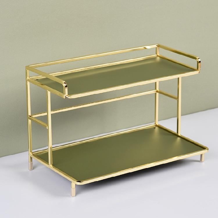 2 Tier Storage Holder Double Layer Home Kitchen Countertop Organization