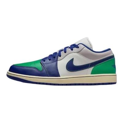 Jordan Air Jordan 1 Ink Horse Schneefall Abriebfest Niedriger Schaft Vintage Basketballschuhe Herren Schwarz 553558-147(Team73--)