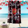 Arsenal F Print Beach Towel, Large Soft Quick Dry Towel for Beach Camping Swimming