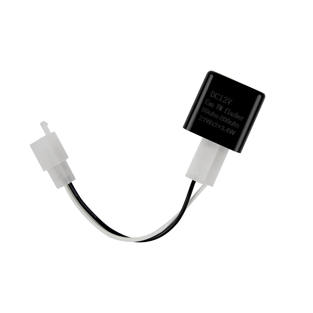 Turn Signal Relay, Coupler On, Hifra Prevention, 2 Pin LED Conversion Harness, IC Turn