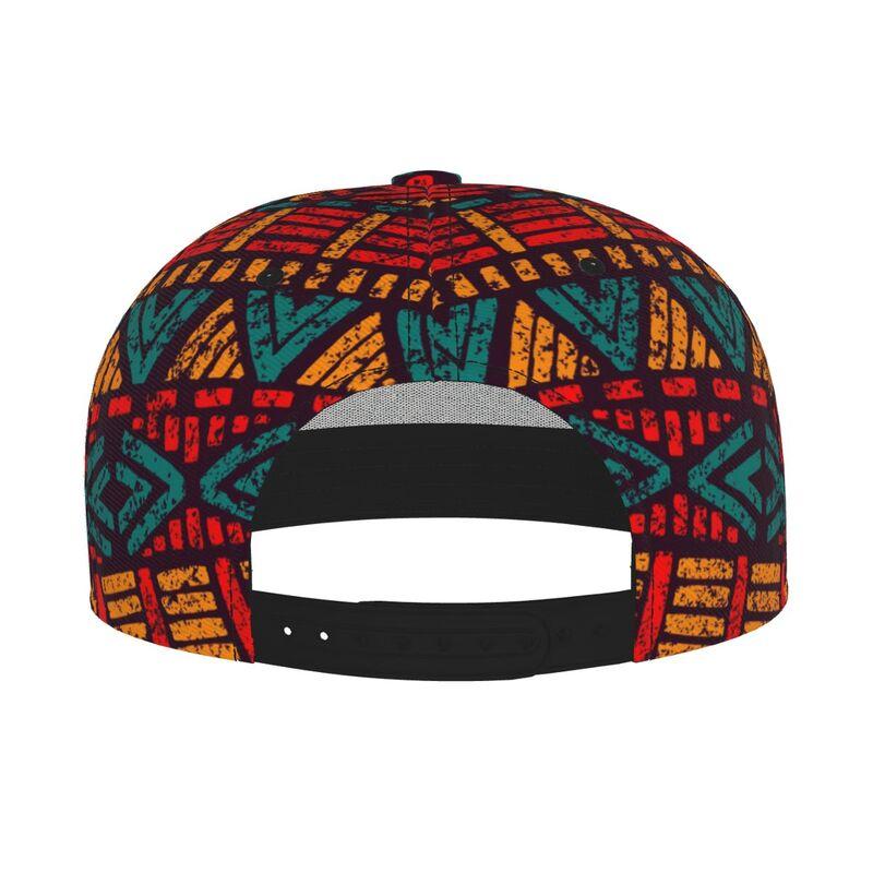 Berretto da Baseball Bogolan Africano Snapback Regolabile Visiera Parasole Berretti Unisex Cappello Hip Hop Arte Tribale Etnico Africano Cappelli a Visiera Piatta