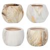 Transfer Water Art Gardening Ceramic Nordic Flower 2pcs Pots Decorations Office Supplies Vase Creative Succulent Gardening Home
