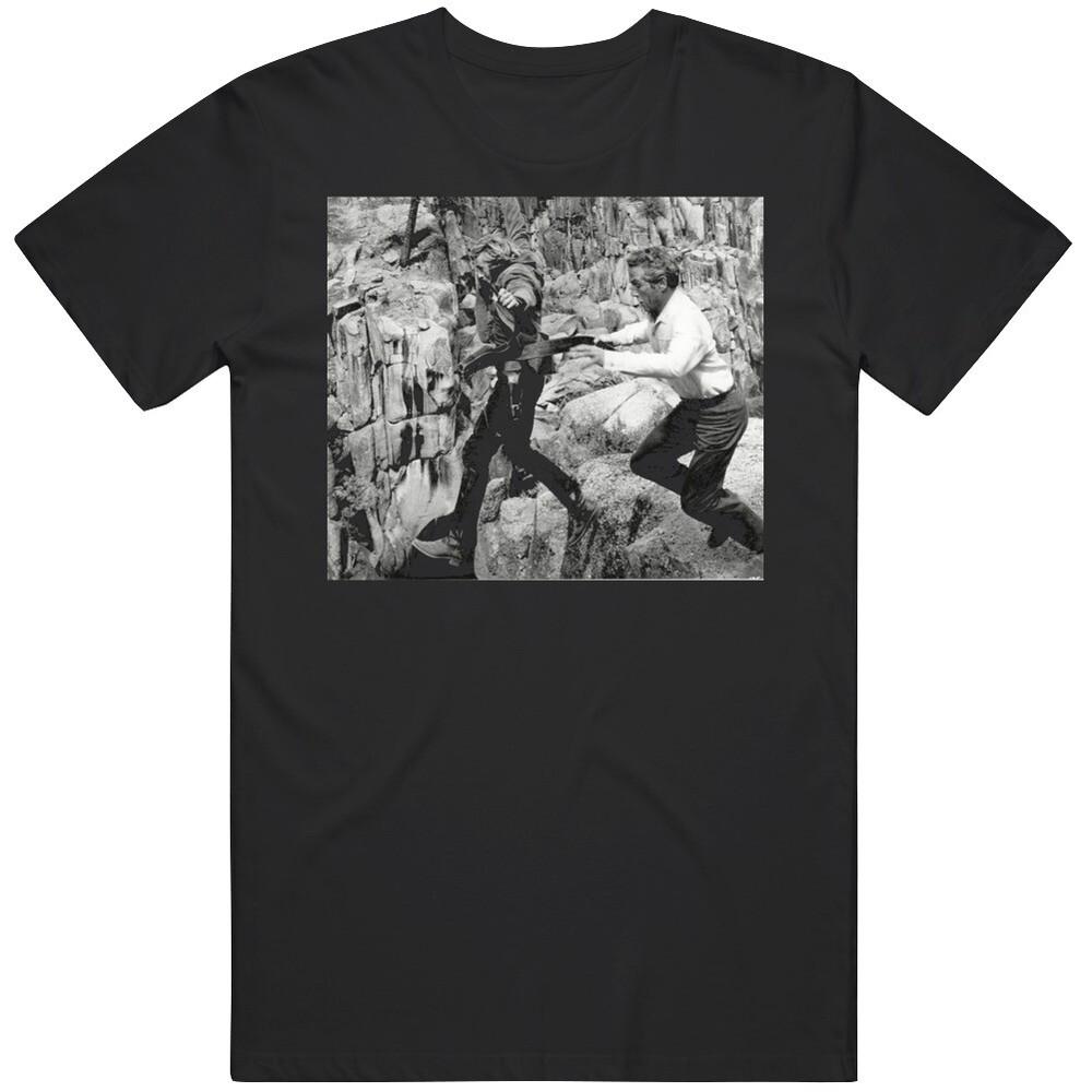 

Robert Redford Butch Cassidy and The Sundance Kid JUMP Movie Fan v2 T Shirt 4XL