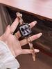 Compatible with Apple Watch Series 11, Huawei GT6, and Xiaomi 9 Pro: Diamond Four-Leaf Copper Chain Band iWatch1098E