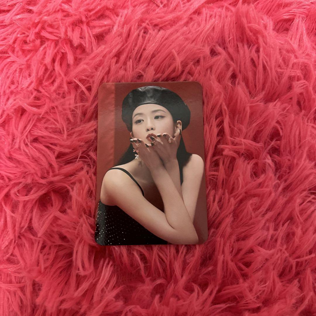 

[USED] blackpink me flower knpops bonus trading card jisoo