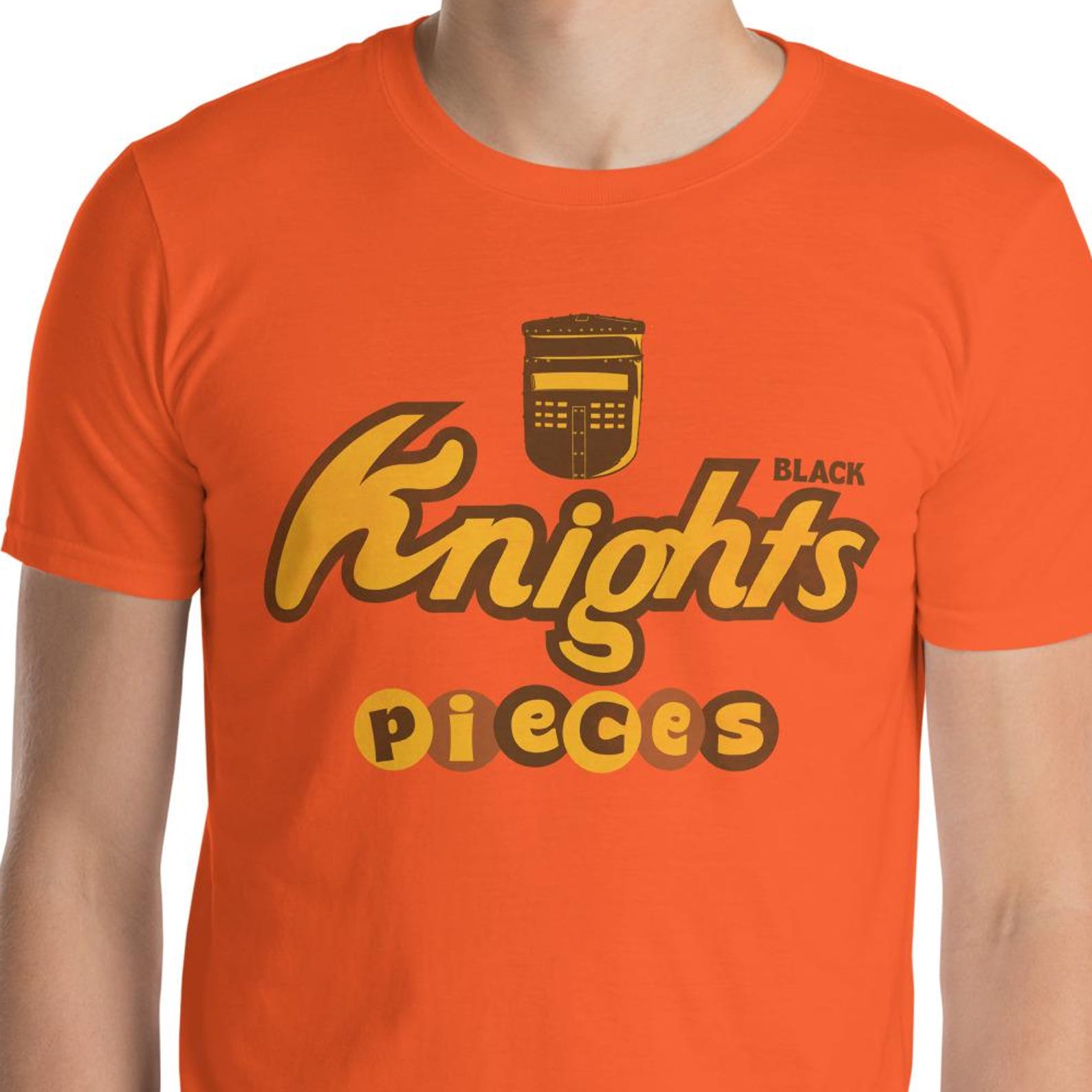 Chocolate, Reeses, Short-Sleeve Unisex T-Shirt L