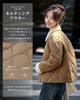 MOHO&MO Quilted Padded Jacket for Women, Faux-Shearling Collar, Lightweight Windproof, Size S
