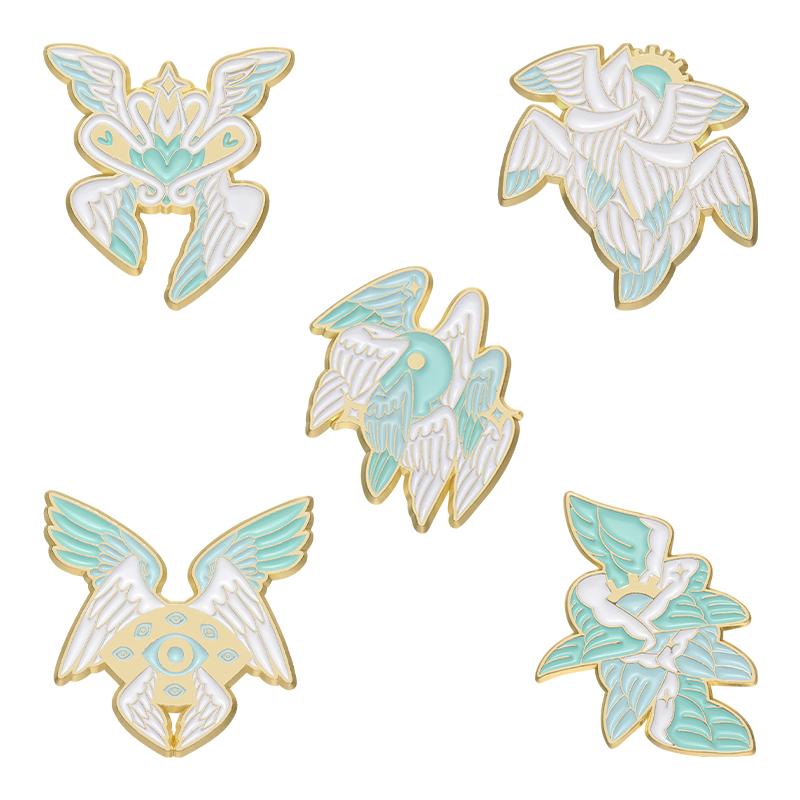 4-7PCS/SET Quotes Banner Enamel Pins Set Custom Cartoon Cool Slogan Brooch Lapel Badge Feminism Punk Jewelry for Friends