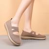 New summer mother shoes soft sole comfortable flat shoes hollow mesh breathable shoes