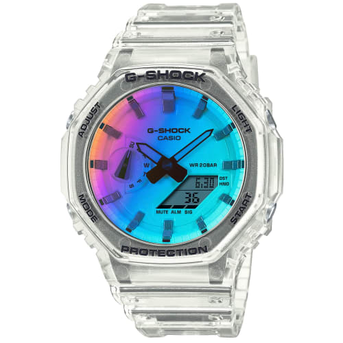 

Casio G-Shock Iridescent Color Series GA-2100SRS-7AJF Men s Skeleton Watch