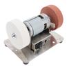 Mini Bench Grinder with 2 Wheels Electric Multi Purpose Grinding Machine for Metal Wood Cutter Making Jewelry Buffing