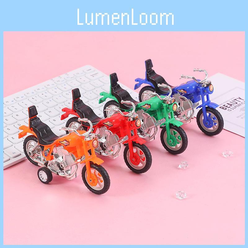 Simulation Mini Inertial Motorcycle Model Children Toy For Early Childhood Visual And Motor Skills