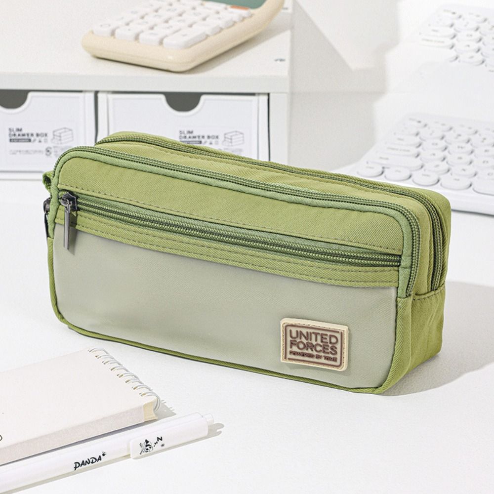 Large Capacity Pen Bag Multifunctional Stationery Organizer Gift Pencil Case Students