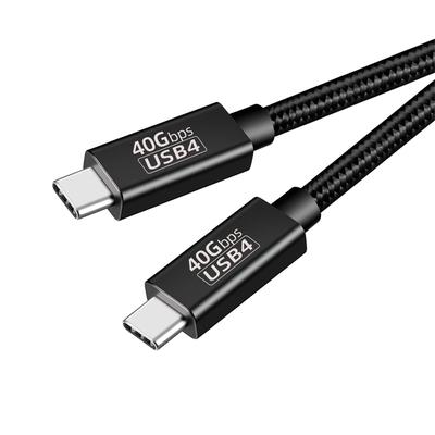 Popolier Thunderbolt 4 Kabel USB 4 Kompatibel Ausgang 40Gbps Datenübertragung 8K 4K USB Thunderbolt 4 Kabel Abwärtskompatibel mit Thunderbolt und