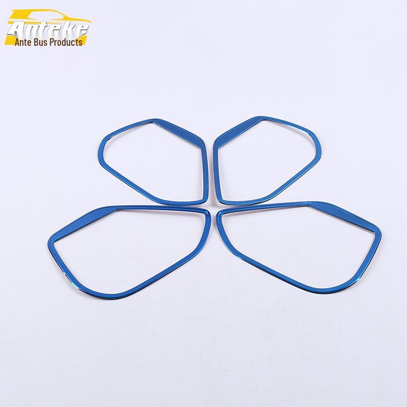 Lingpai Audio Bright Ring Speaker Cover - Door Speaker Protective Decorative Patch Accessory