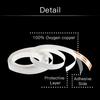 16AWG Slim Adhesive Flat Cable Audio Singal Transmit 2 core Pure Copper Power Line multipurpose for LED Light LED Strips Speaker Amplifier
