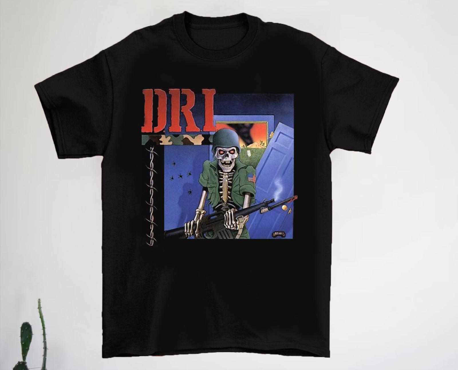 D.R.I. The Dirty Rotten Band World Tour Unisex Cotton T-Shirt BS047 M