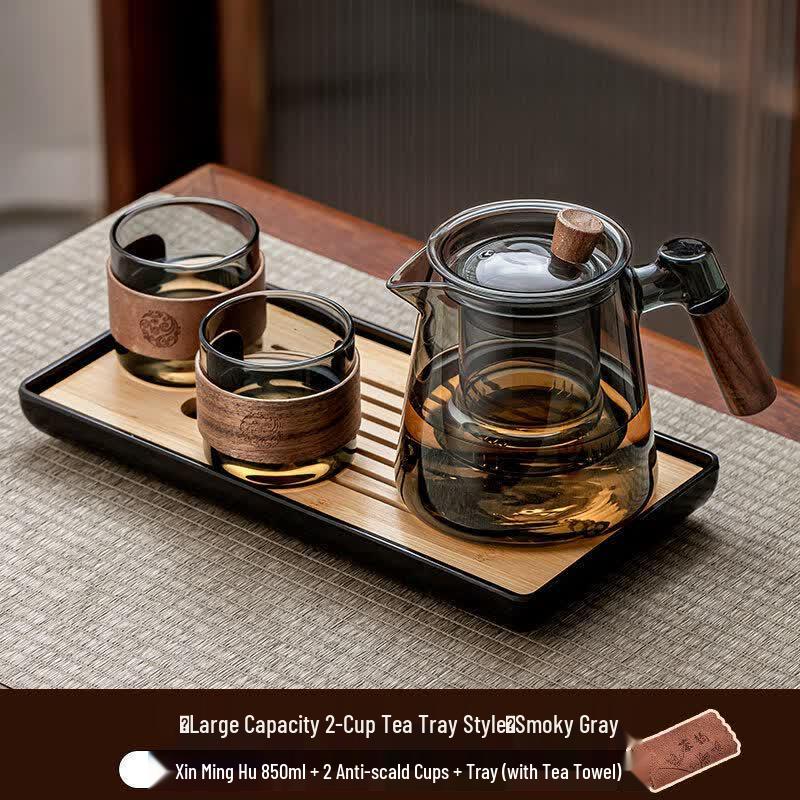 Yuluo Heat-Resistant Glass Teapot for Personal Use