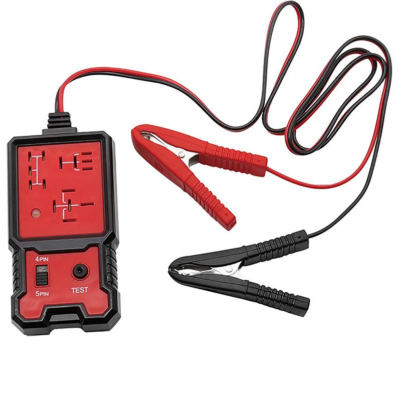 Universal elektronisk bilrelétester Bil bilbatterikontroll 12V biltilbehør Led-indikatorlys Diagnoseverktøy