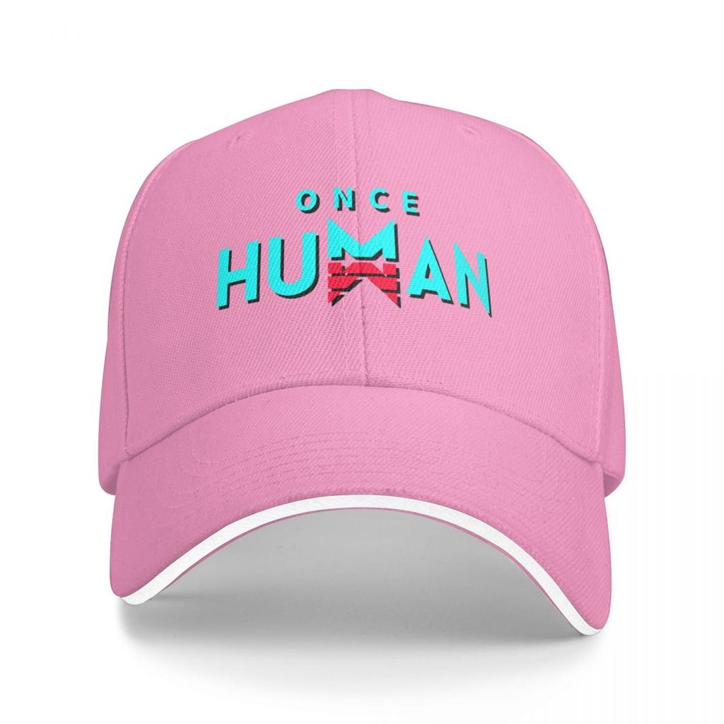 Once Human Logo + Baseball Cap New In The Hat Fishing Cap Elegant Women's Hats Men's