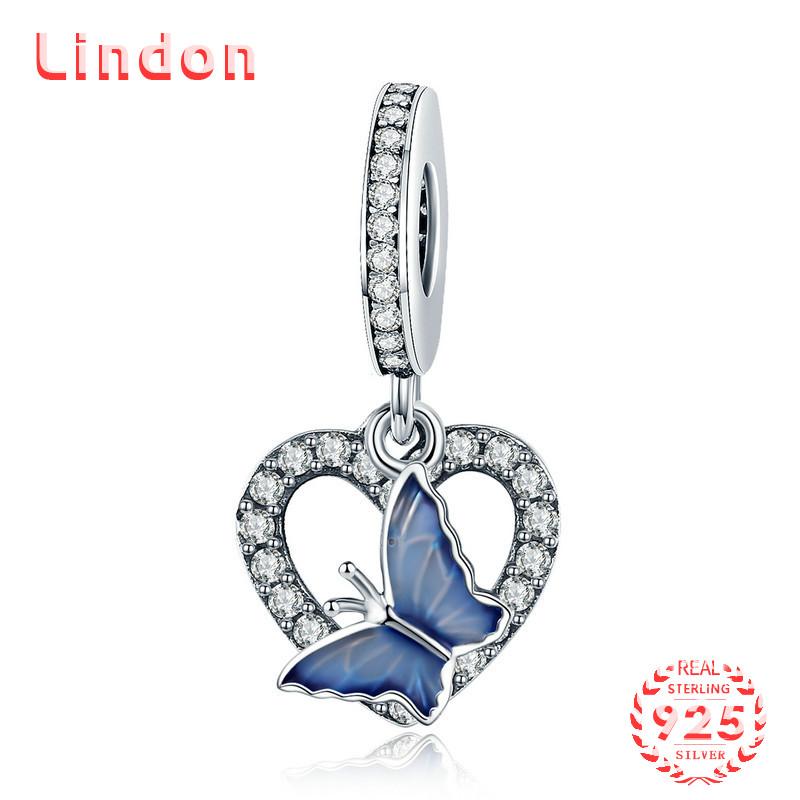 

Lindon 925 стерлингового серебра Классический женский браслет ожерелье кулон циркон модный подарок