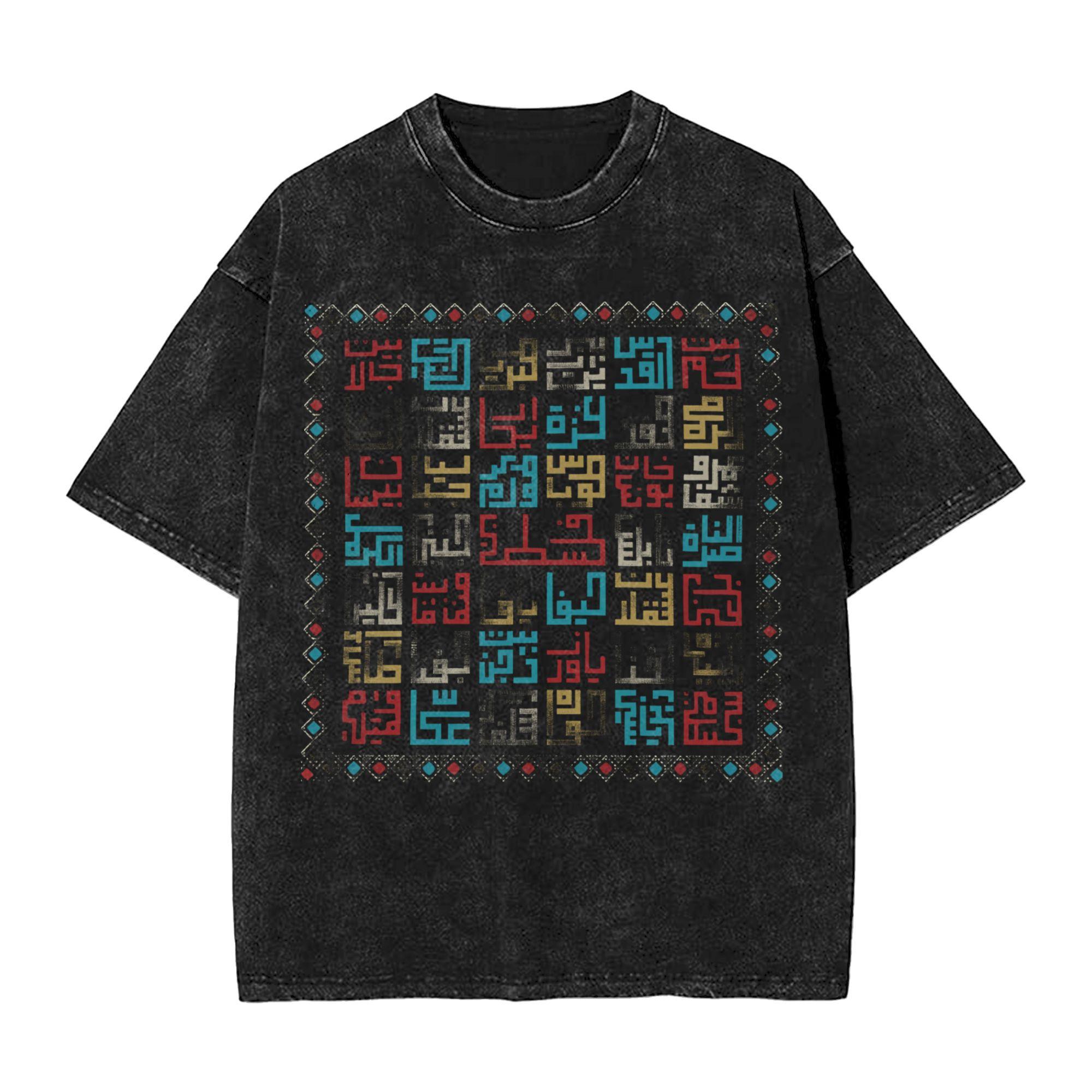 

Мужские футболки с названиями городов Палестины на арабском языке, реалистичная вышивка, традиционная палестинская вышивка татриз, топы, летние футболки XL