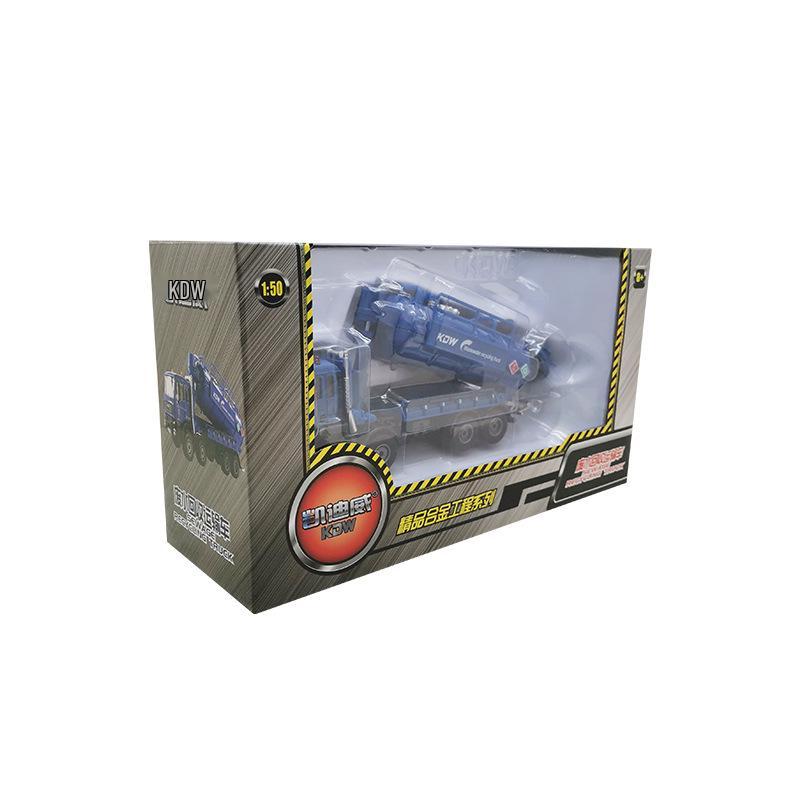 Kaidiewei Alloy Toy Car Transporter Truck for Boys Ages 3-6