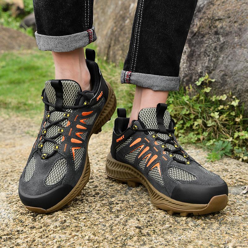 New Hiking Shoes for Men and Women 37 Large Size 50 Outdoor Adventure Off-road Camping Breathable Non-slip Waterproof Hiking Shoes
