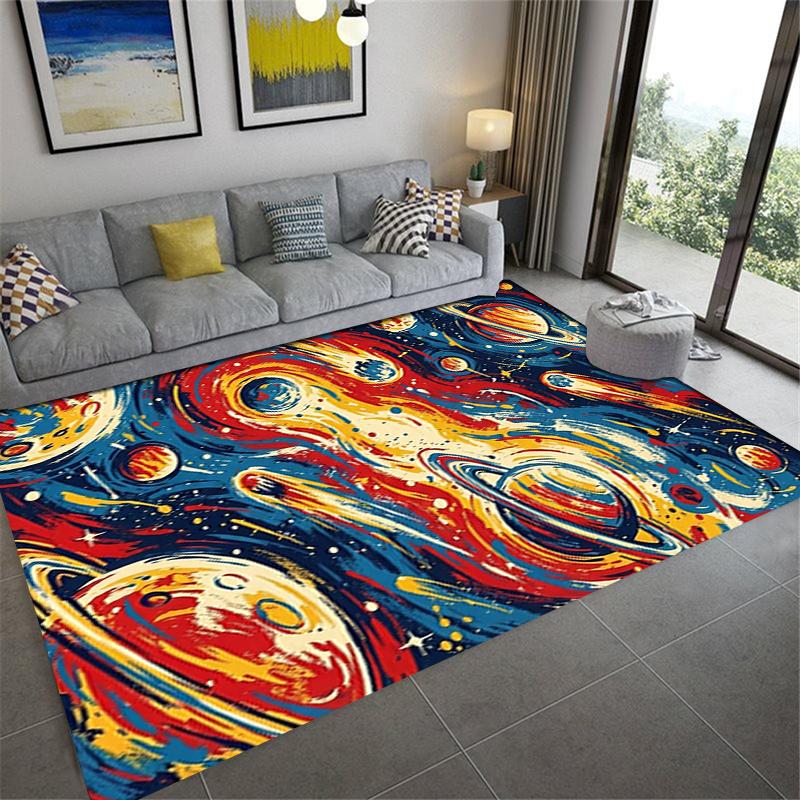 2025 New Space Carpet Rug for Living Room Bedroom Home Sofa Decoration,Kids play Non-slip Floor Mat161